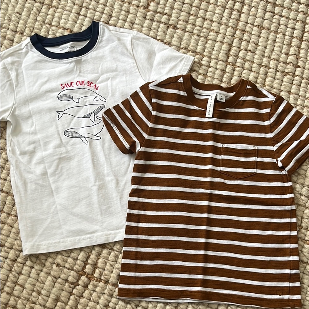 Janie and Jack boy tees